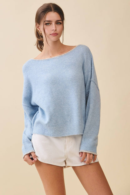 Fuzzy Cloud Sweater