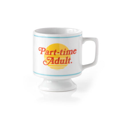 Brass Monkey Part-time Adult Ceramic Mug