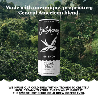 Cold Brew Coffee Cans - Classic Black