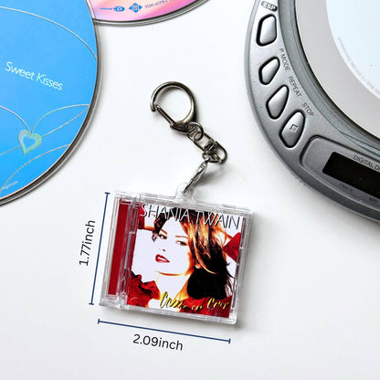 Shania Twain 'Hit Clips' Mini Keychain