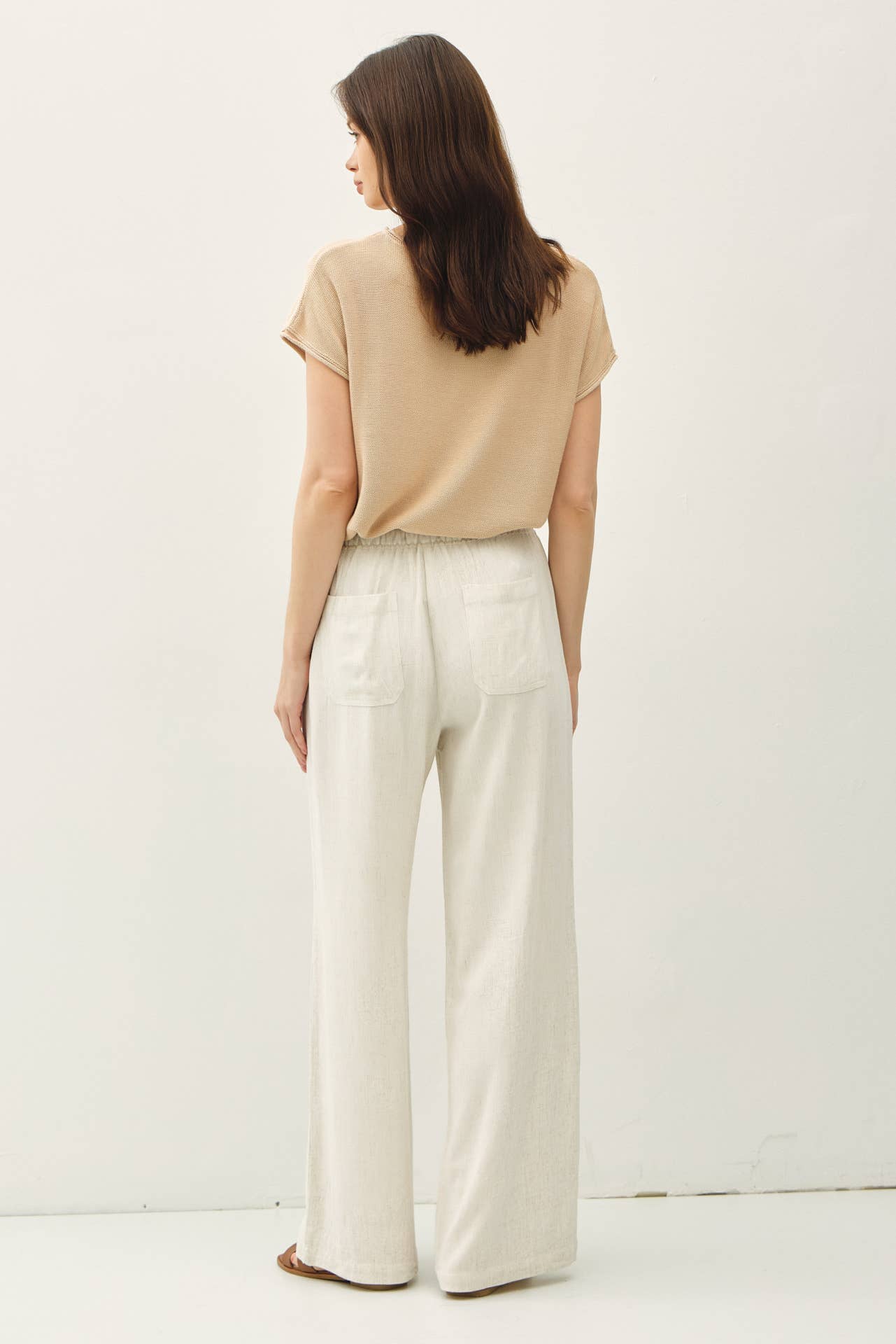 Effortless Striped Linen Pant