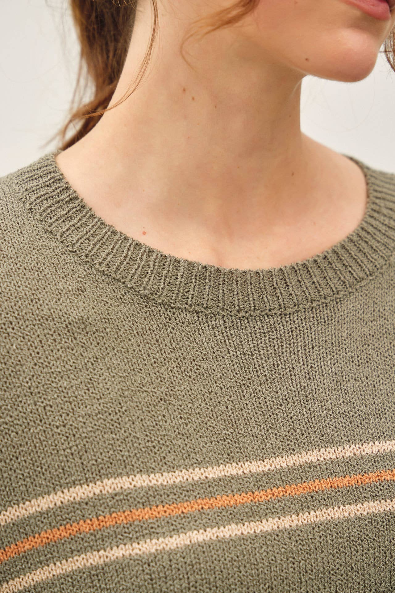 Sunwashed Stripe Pullover