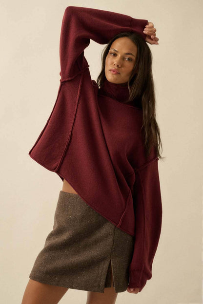 Cami Funnel Neck Sweater