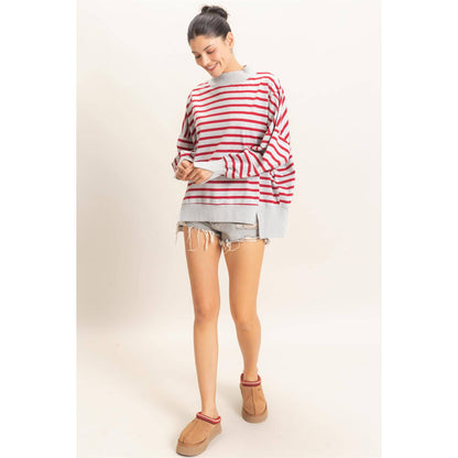 Harbor Stripe Pullover