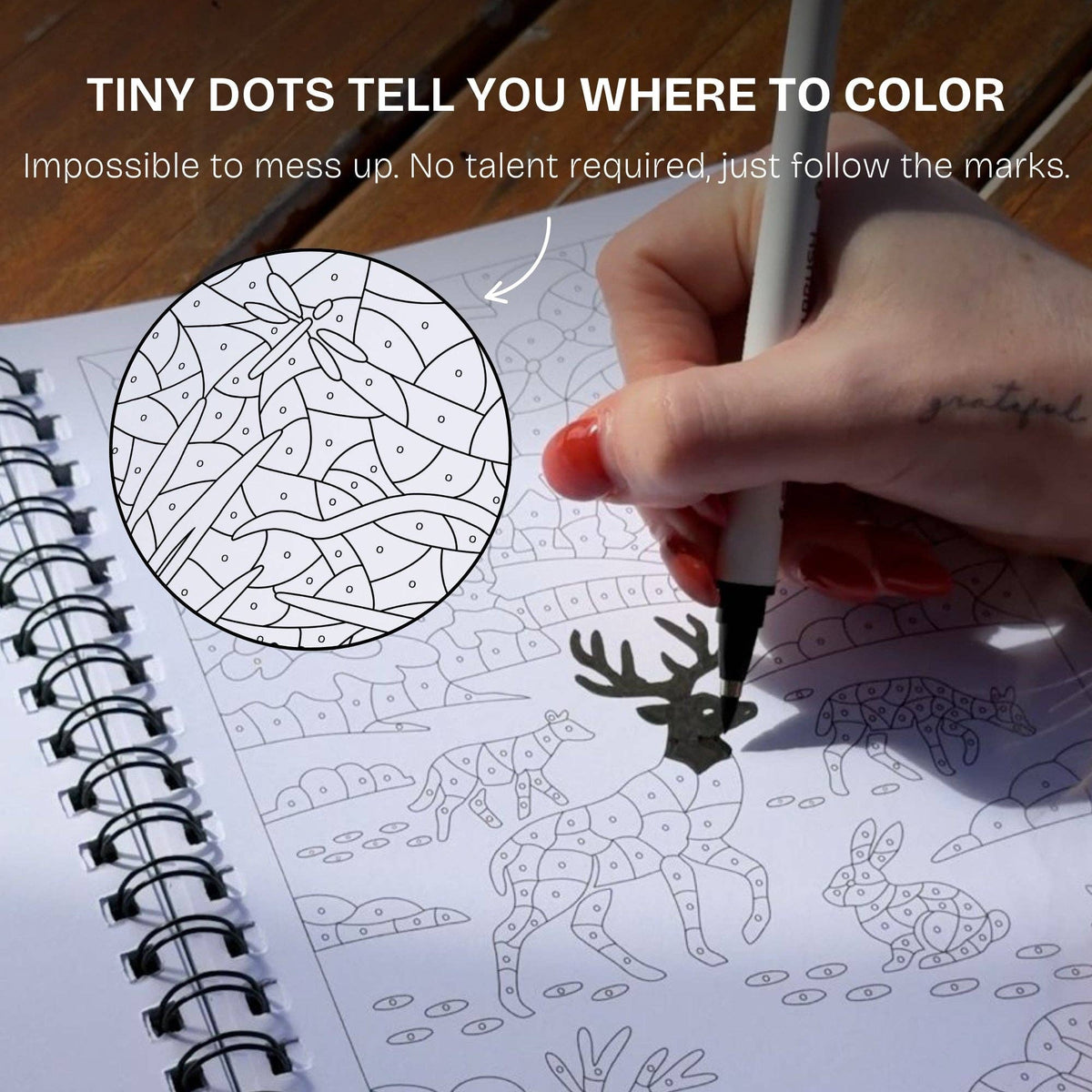 One Color Coloring Book - Animal Edition