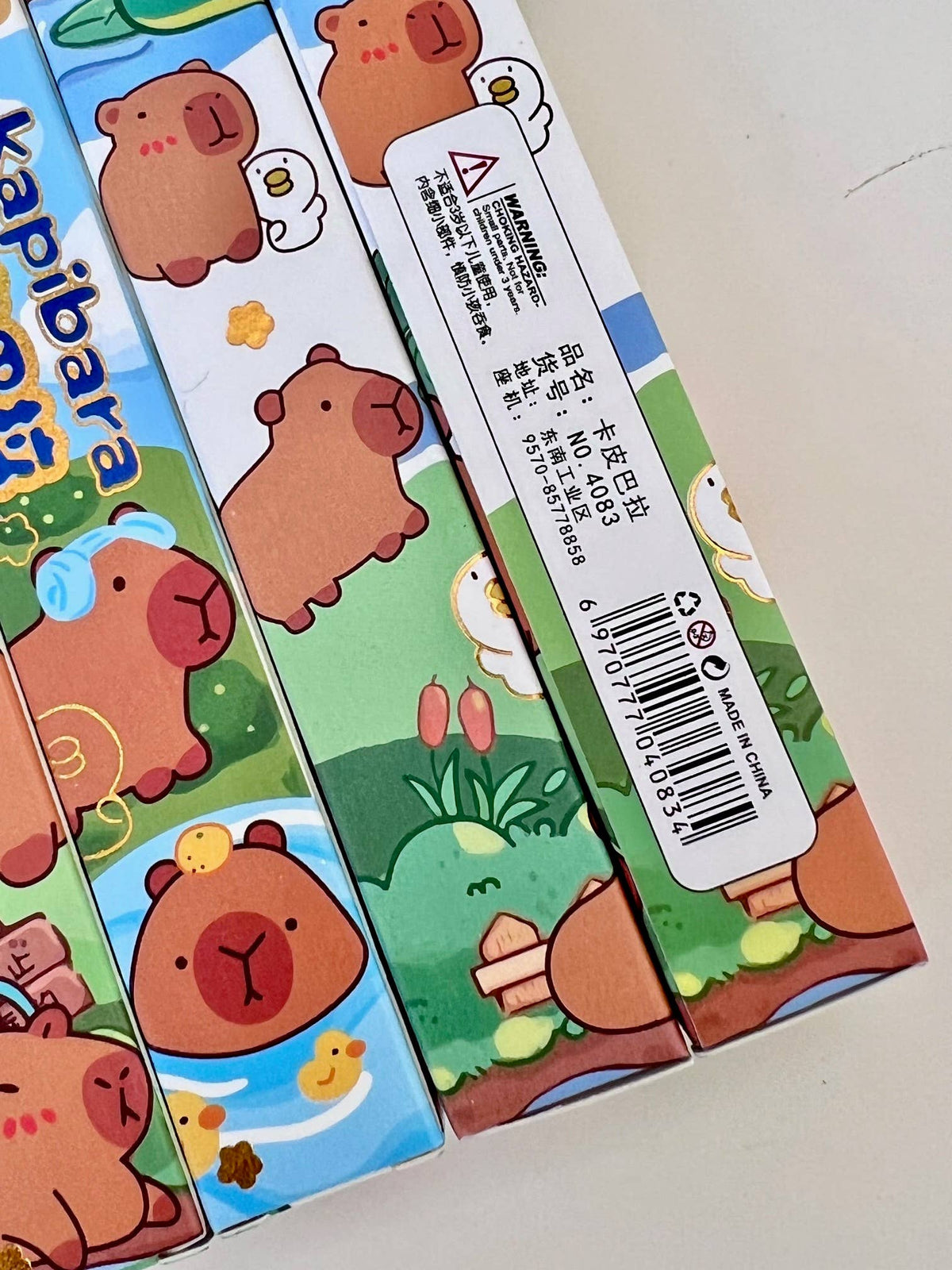 Capybara Blind Box Gel Pen Vol.3
