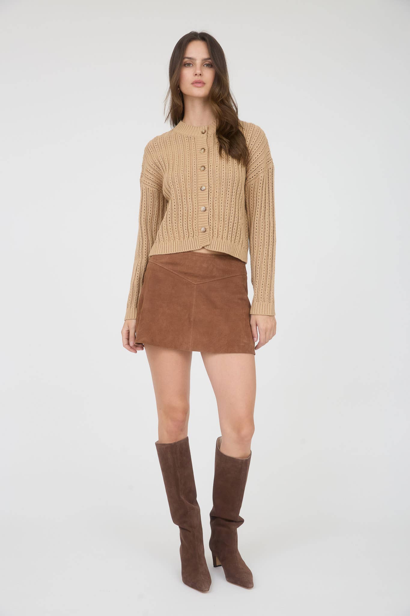 Softest Lightweight Cable Knit Sweater
