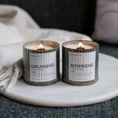 Beach Vibes Wood Wick Rustic Farmhouse Soy Candle