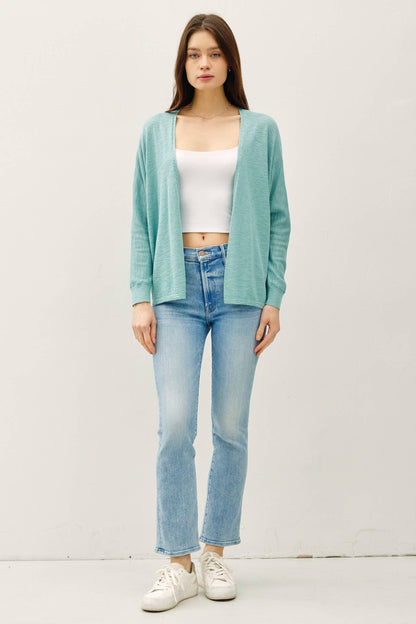 Spring Dolman Sleeve Cardi