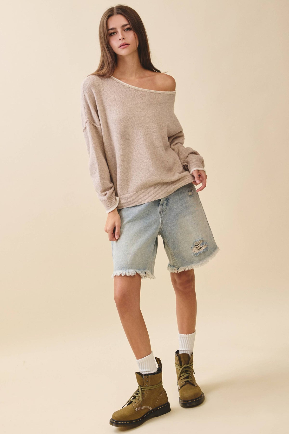 Fuzzy Cloud Sweater