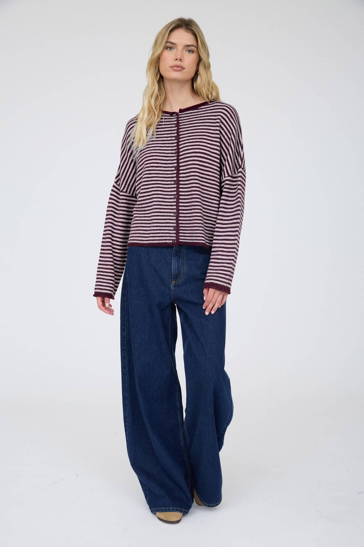 Coastal Stripe Cardigan
