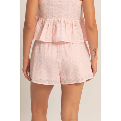 Meadow Eyelet Shorts