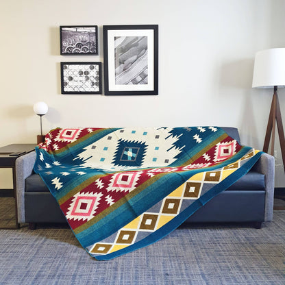 Cotacachi - Turquoise Native Blanket