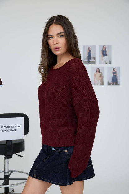 The Heirloom Stitch Sweater