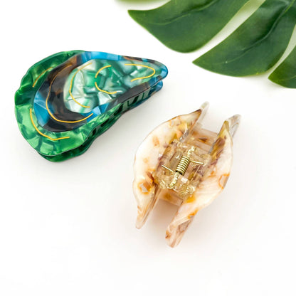 Oyster Shape Hair Clip