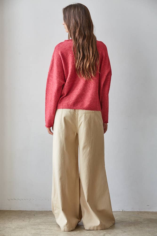 Driftwood Rollneck Sweater
