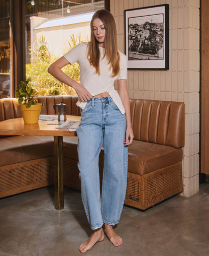 The Perfect Barrel Jean