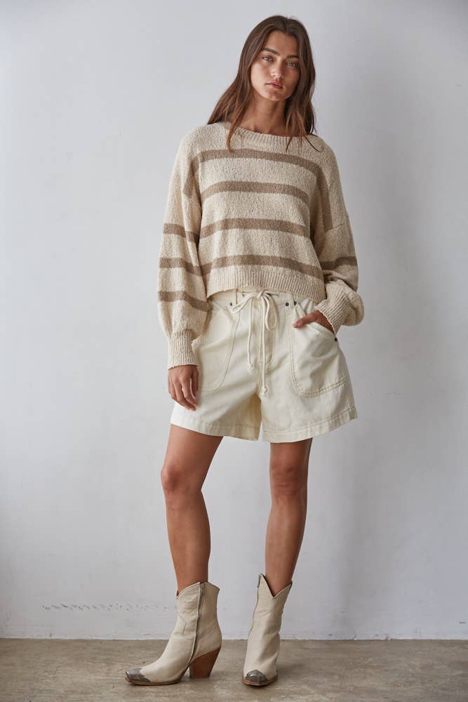 Harbor Stripe Knit Pullover