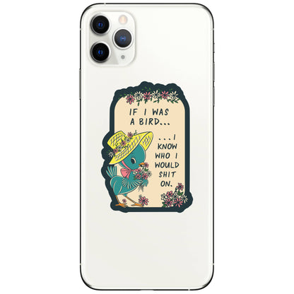 If I Was a Bird Sticker