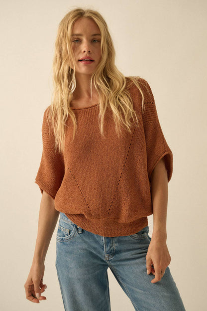 The Willow Pointelle Sweater