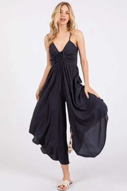 The Shoreline Woven Jumpsuit