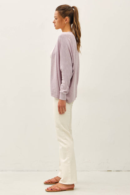 Spring Dolman Sleeve Cardi