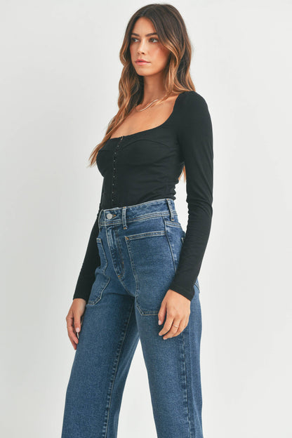 Utility Wide Leg Dark