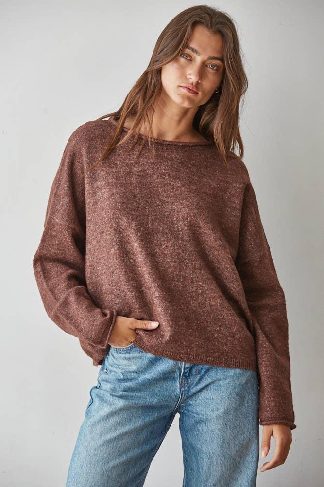 Driftwood Rollneck Sweater