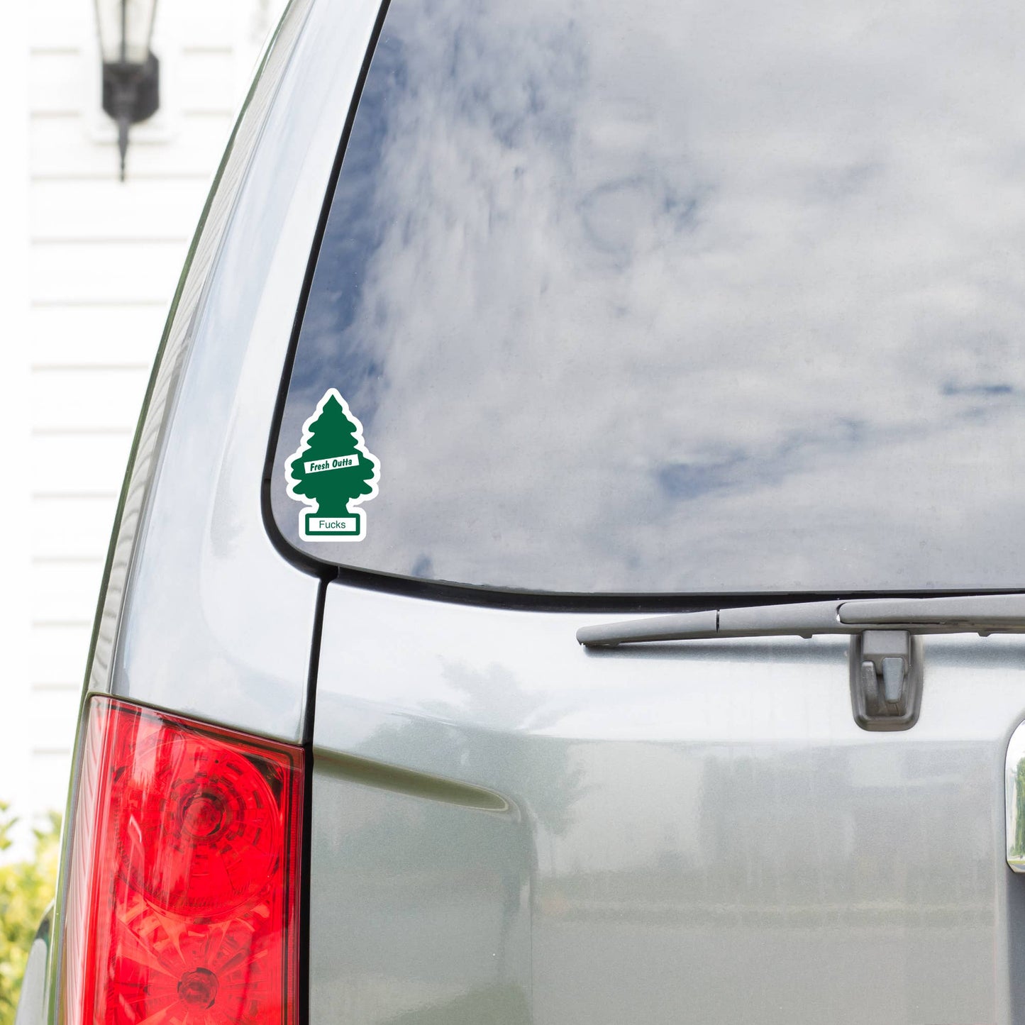 Fresh Outta Fucks Tree Sticker