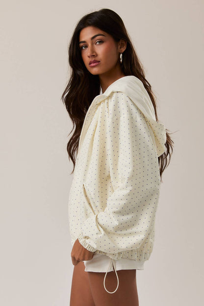 The Perfect Transition Polka Dot Jacket