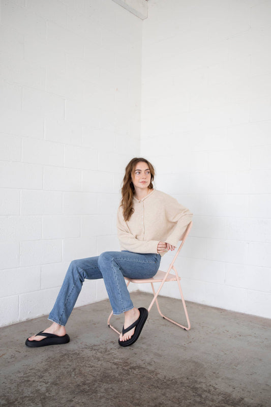 Natural Piper Cardigan