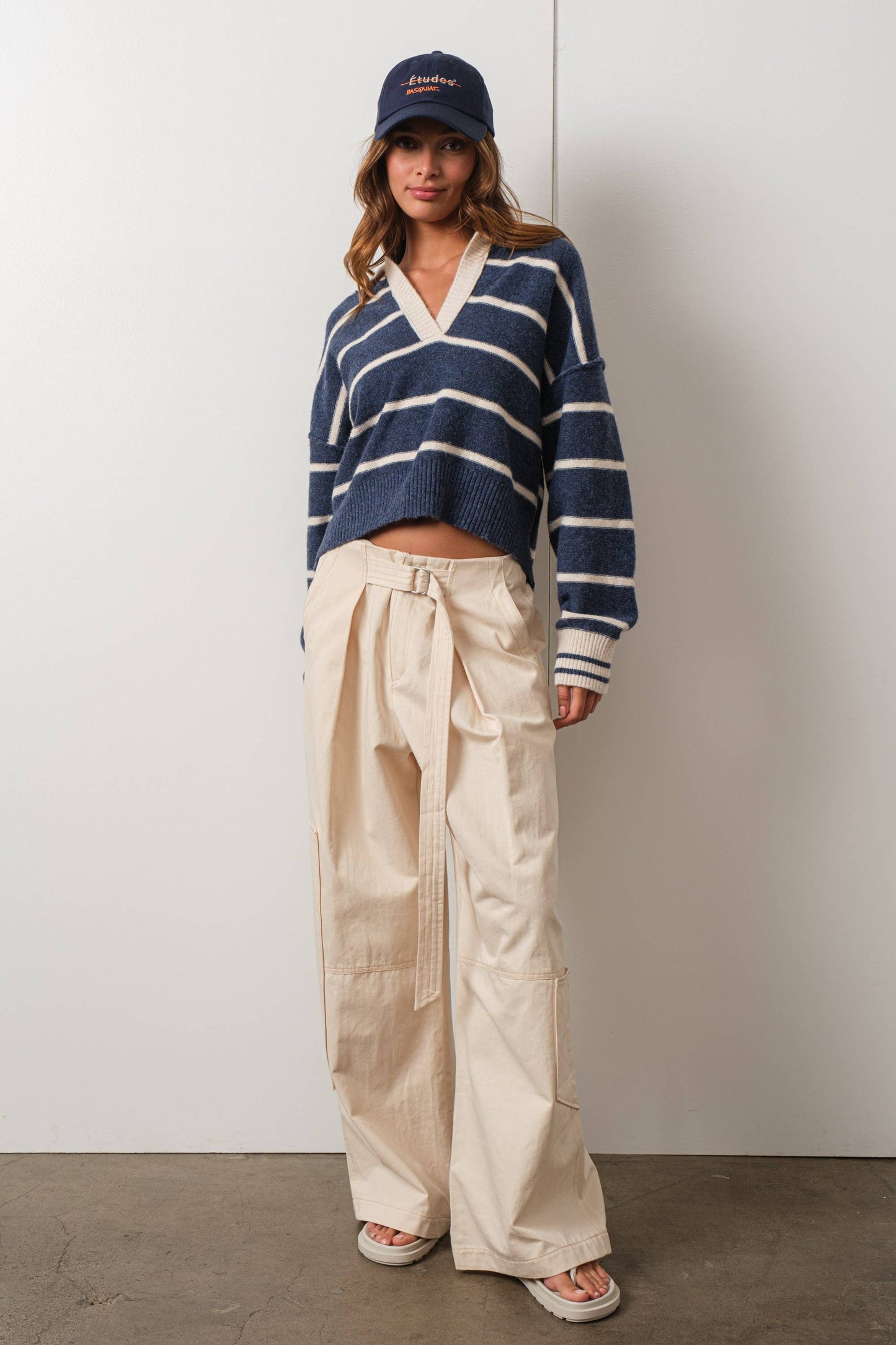 Coastal Prep Striped Sweater