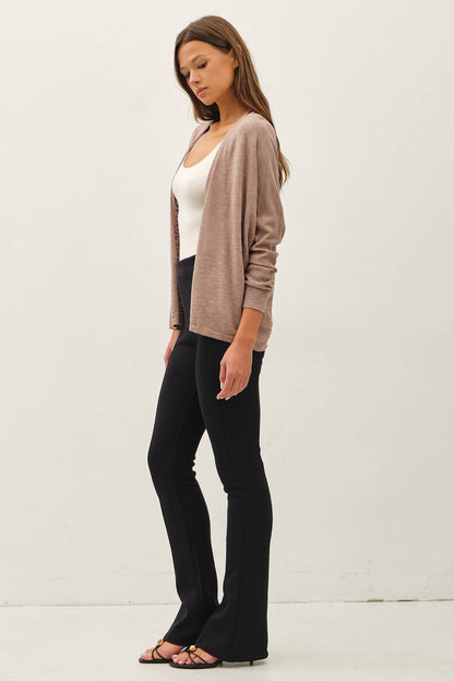 Spring Dolman Sleeve Cardi