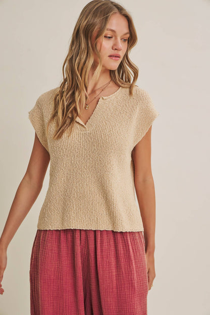 Breezy Cotton Sweater