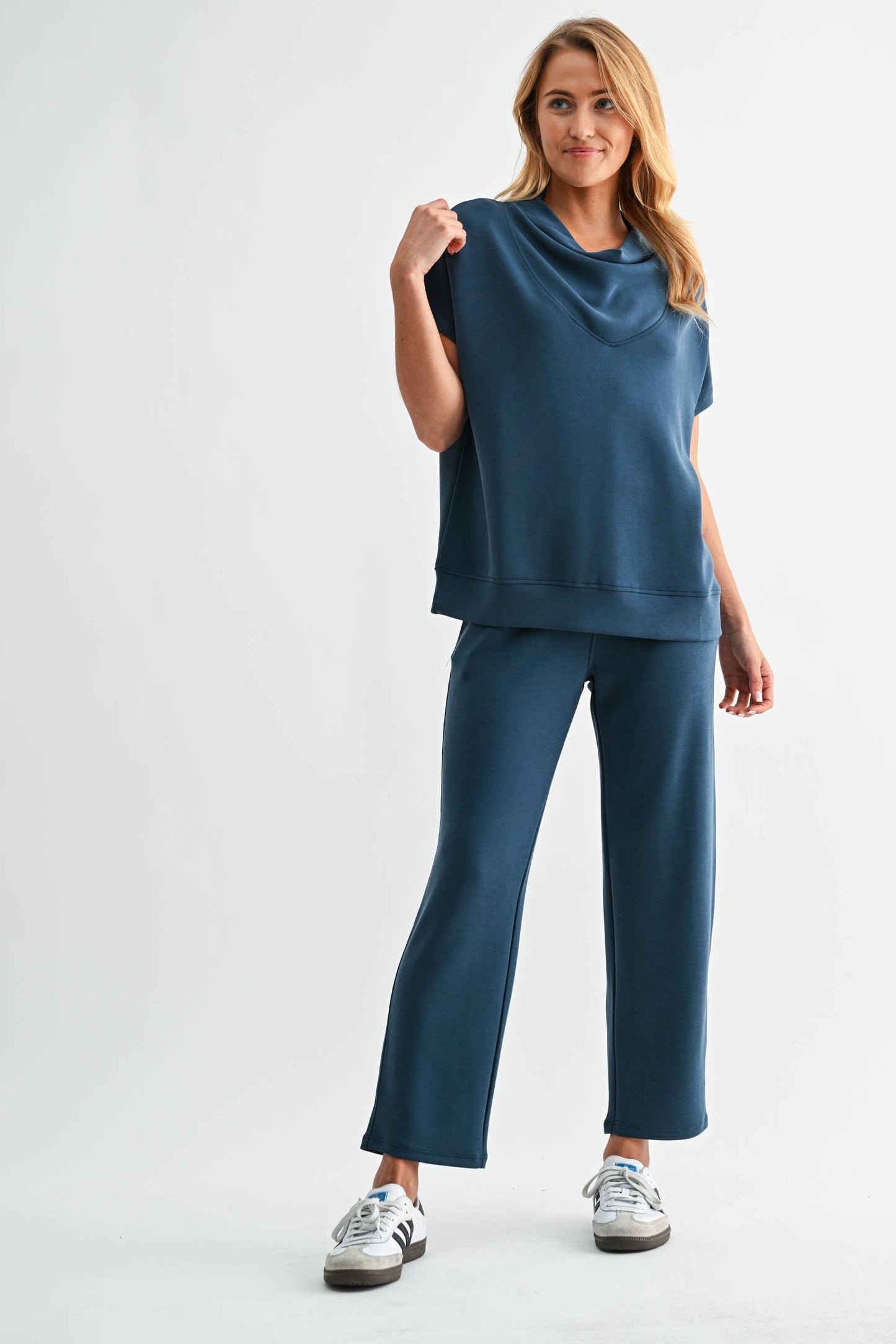 Laguna Soft Drape Cropped Pants