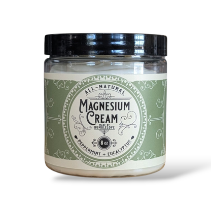 Magnesium Cream - Peppermint + Eucalyptus