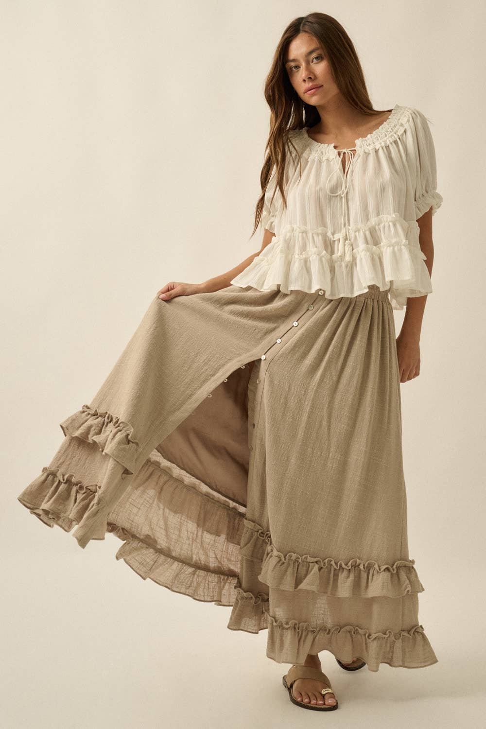 Breezy Days Cotton Skirt
