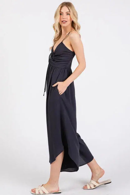The Shoreline Woven Jumpsuit