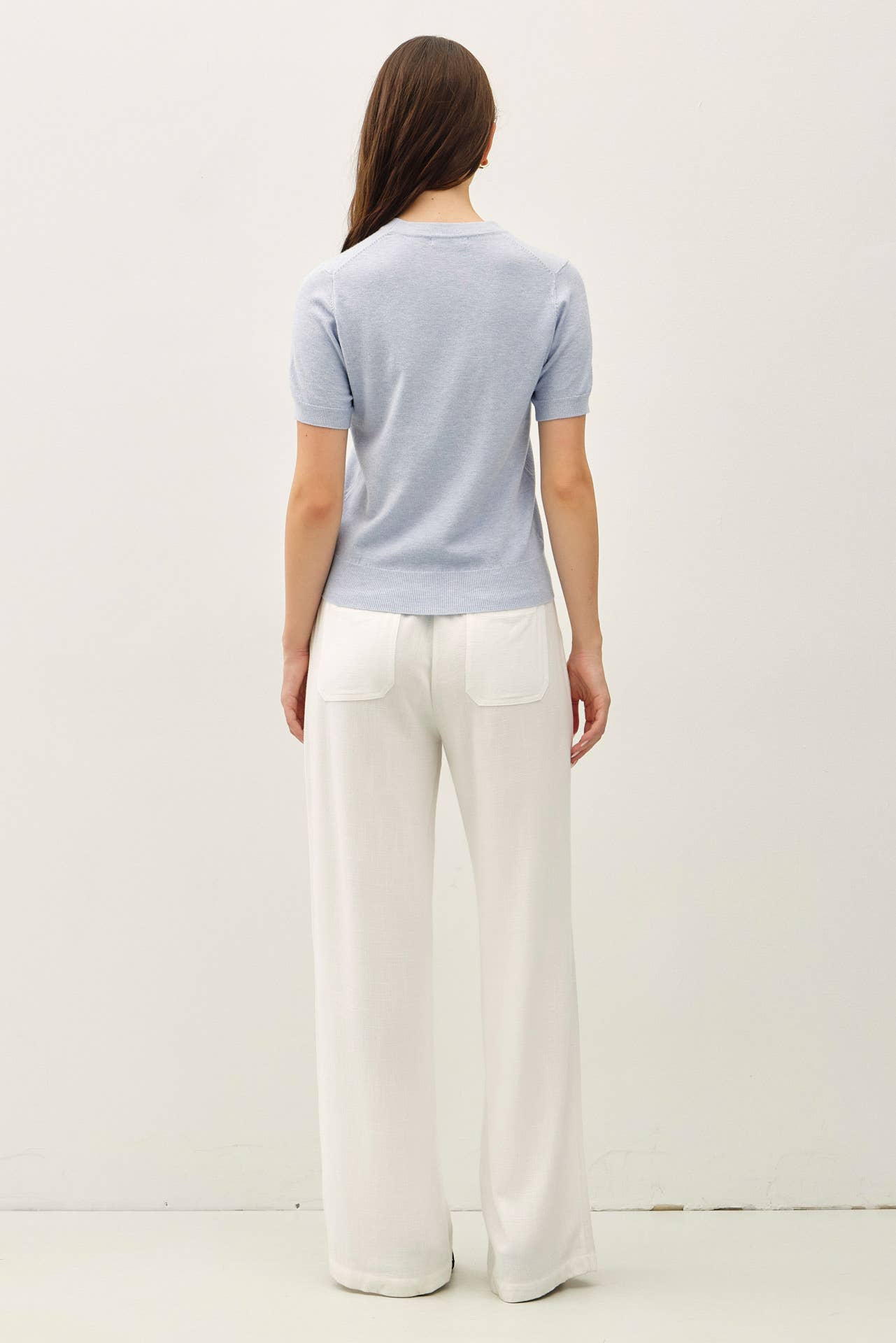 Effortless Striped Linen Pant