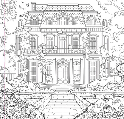 Goth Garden Adult Coloring Book,Goth Garden Adult Coloring Book