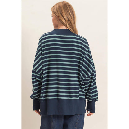 Harbor Stripe Pullover