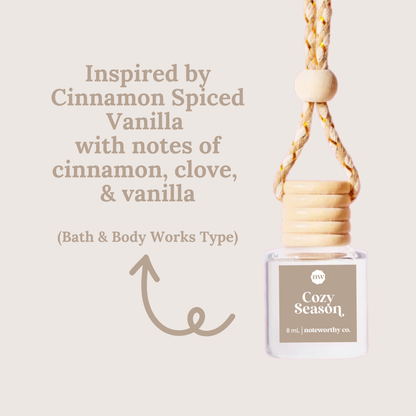 Fall Scent Car Diffusers