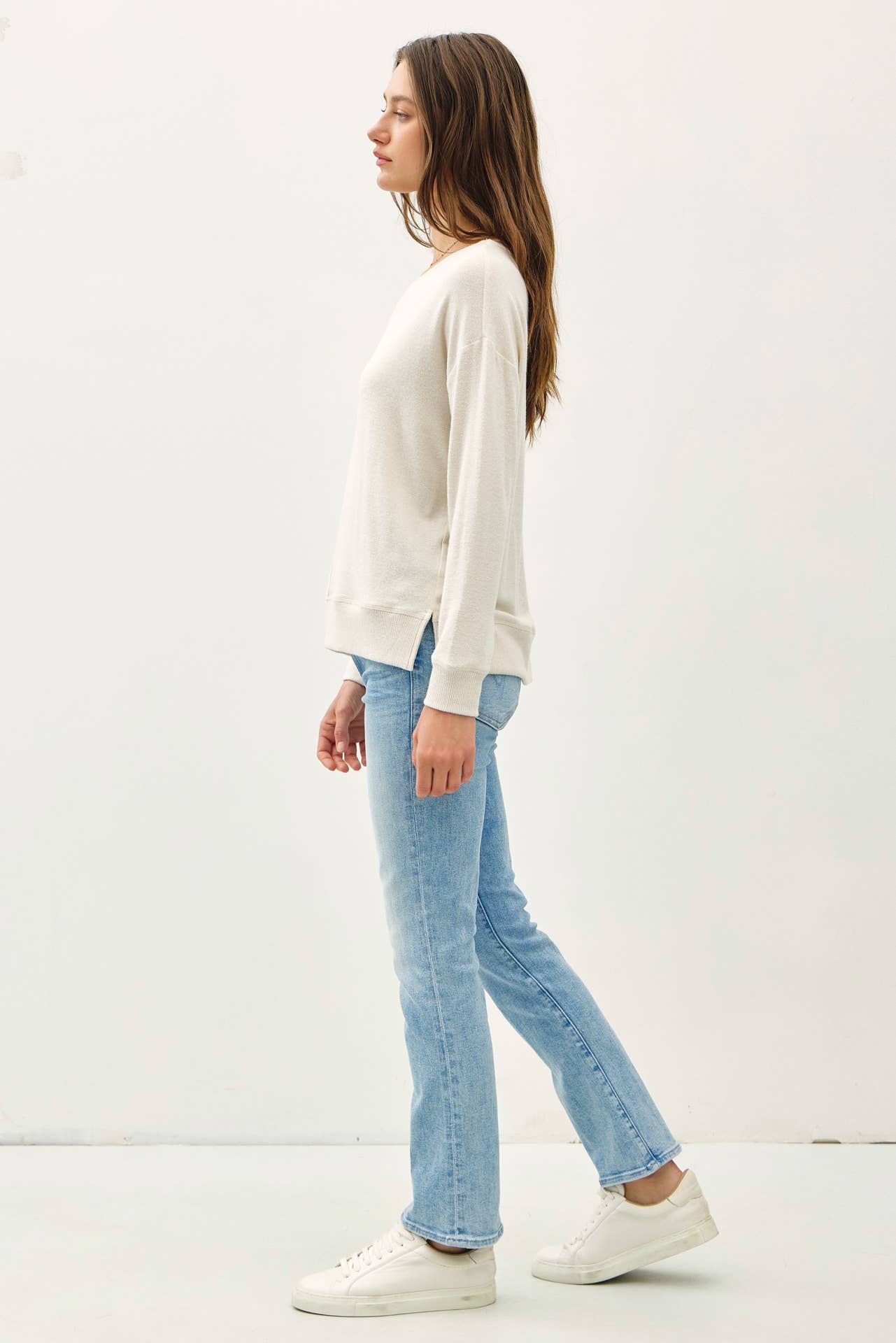 Buttery Soft Hacci Knit Top