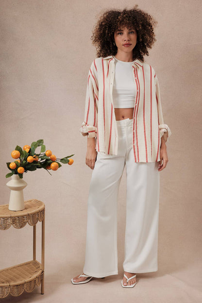 Breezy Stripe Shirt