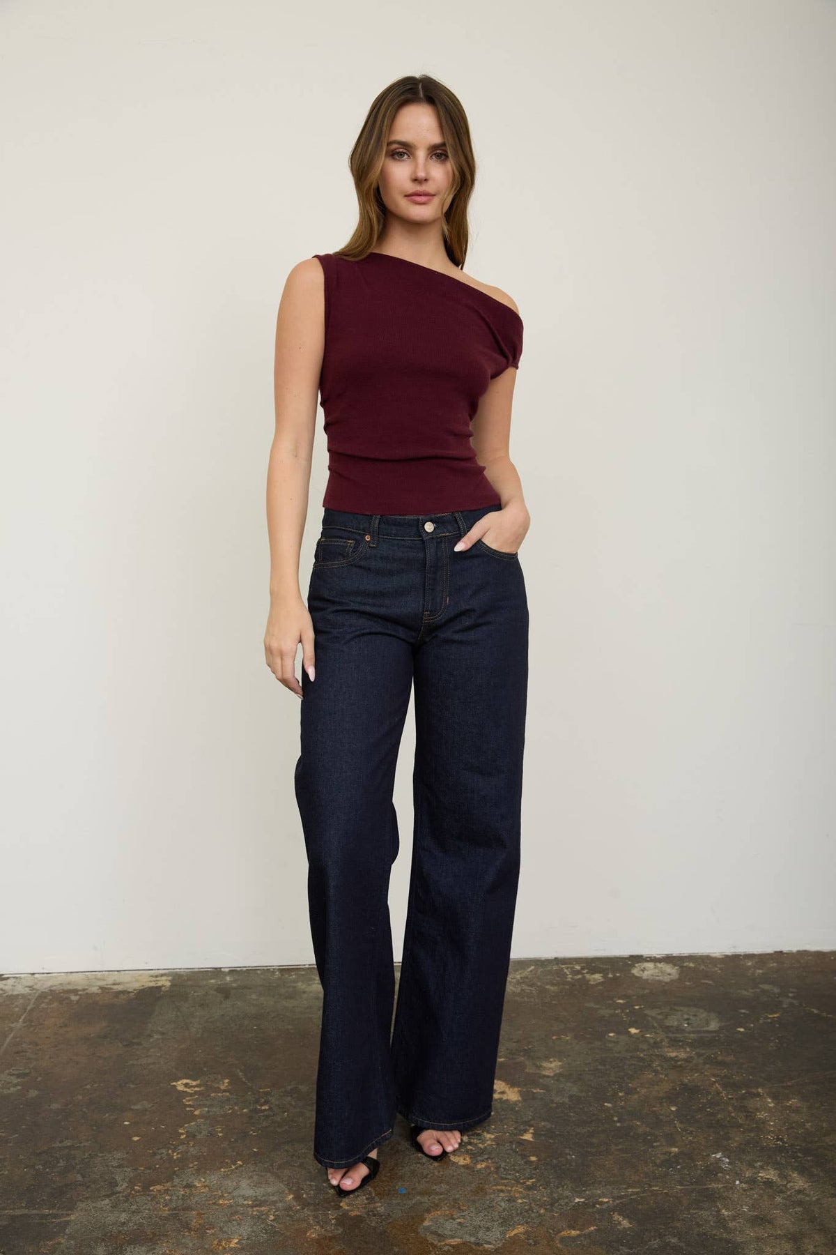 Camille Asymmetrical Top