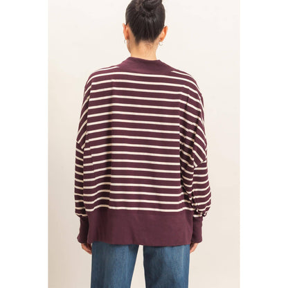 Harbor Stripe Pullover