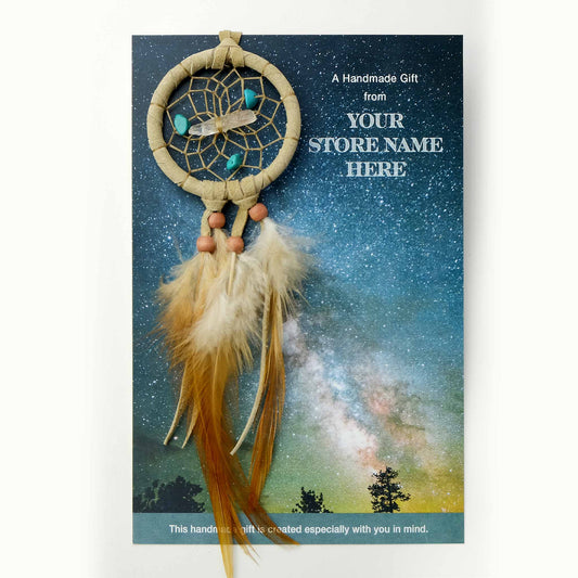 NAME DROP CARD - Starry Night with 2" Vision Seeker