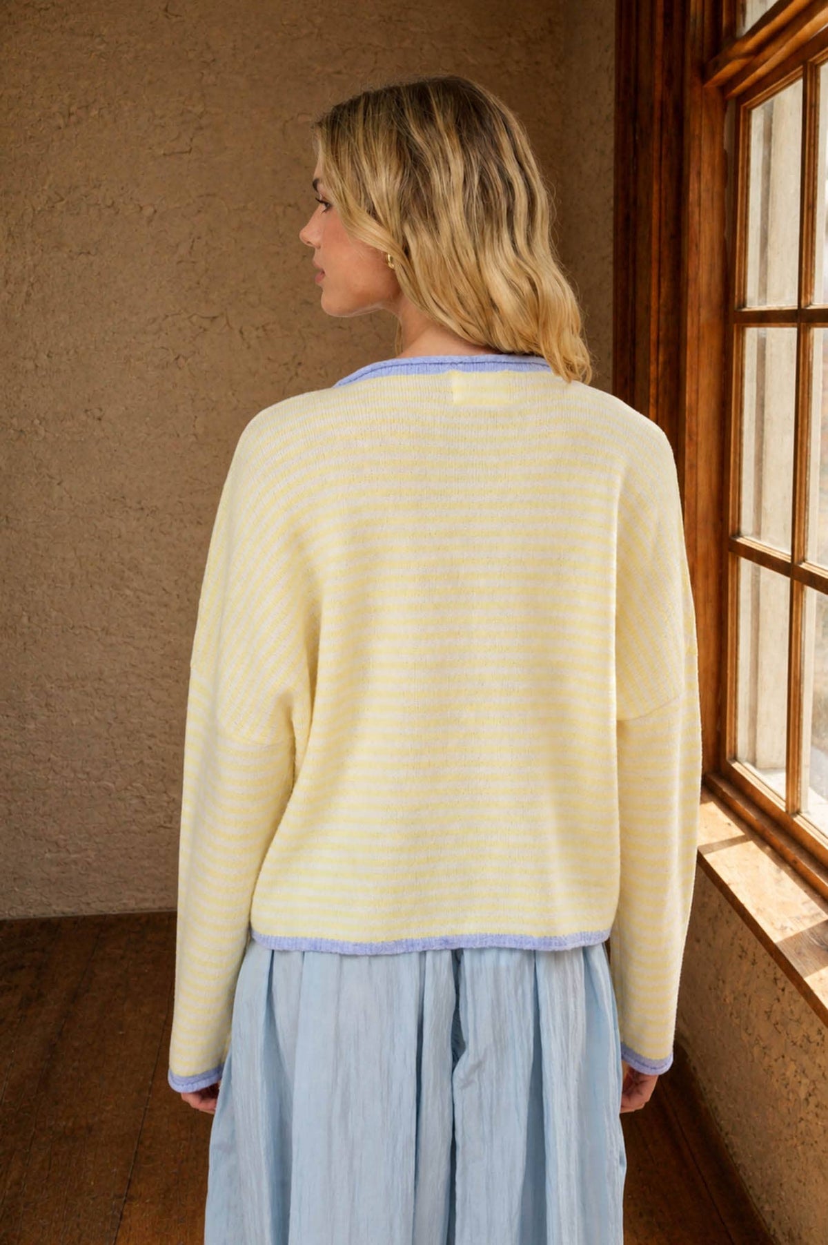 Coastal Stripe Cardigan