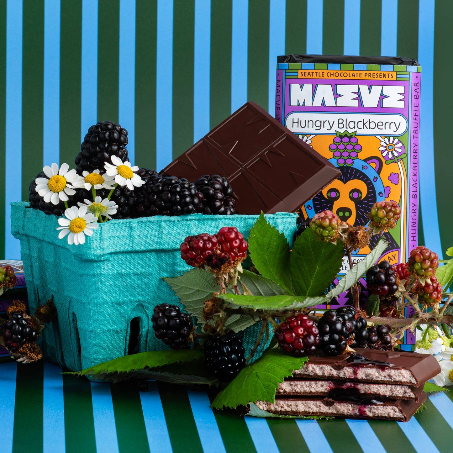 New! Hungry Blackberry Truffle Bar