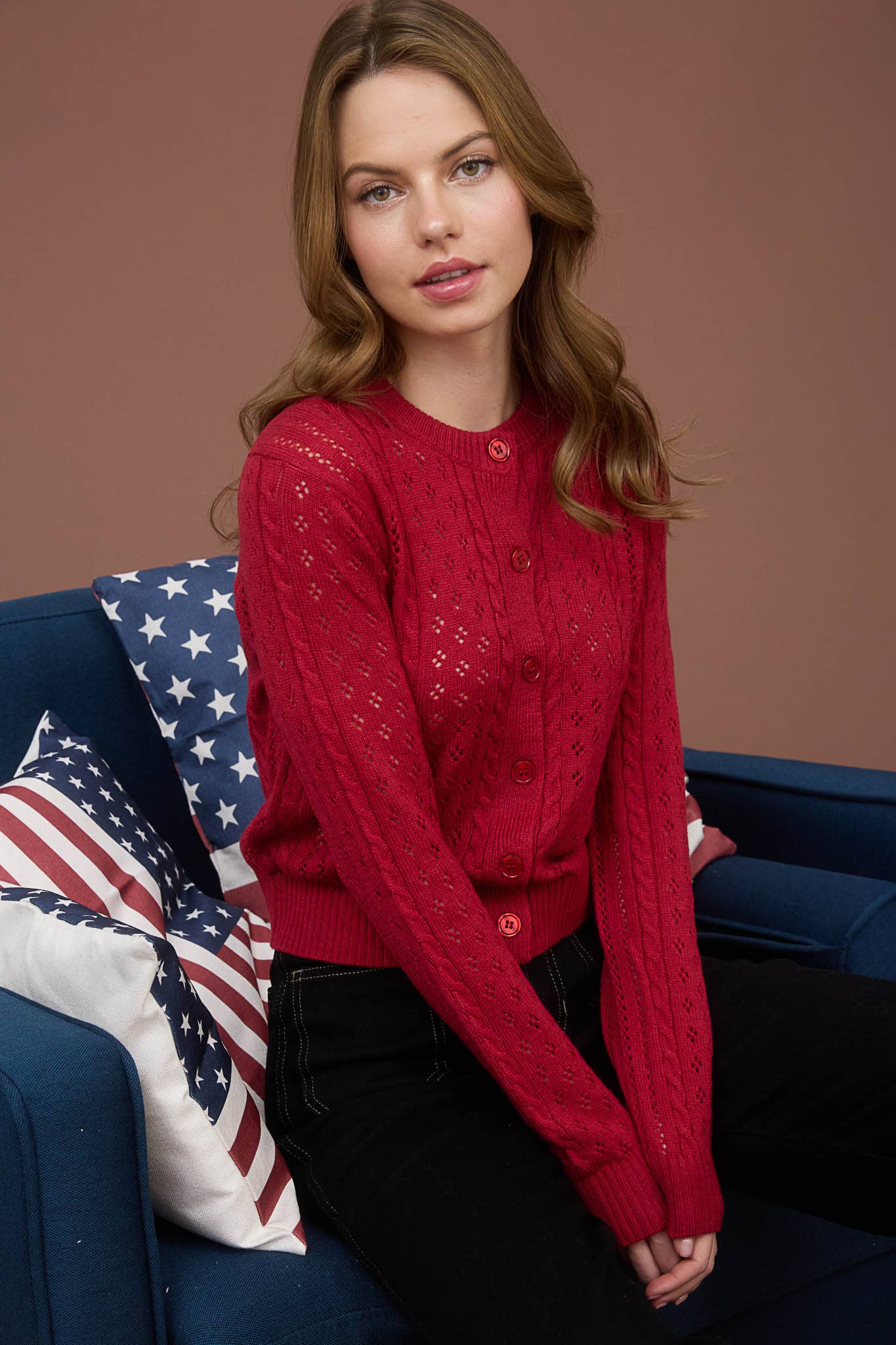 Softest Lightweight Cable Knit Sweater